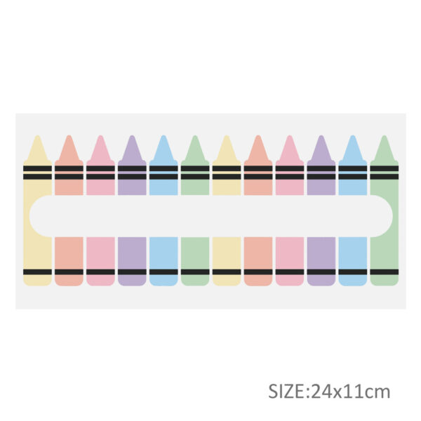 Back to School Apple UV DTF Sticker For 16oz Glass Cups Wrap Transfer Sticker Labels Logo - Image 22