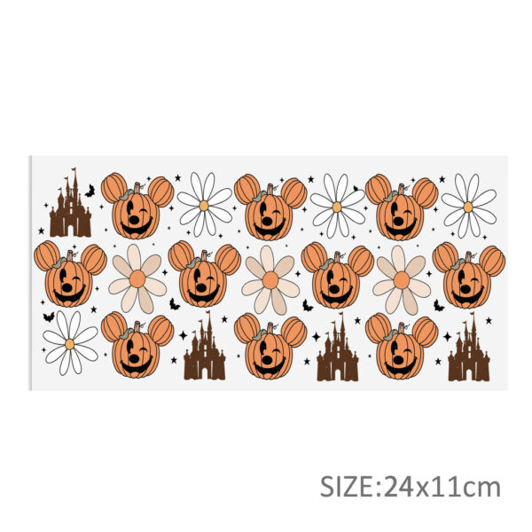Candy Coffee UV DTF Sticker For 16oz Cups Wrap Transfer Sticker Labels DIY Logo - Image 2