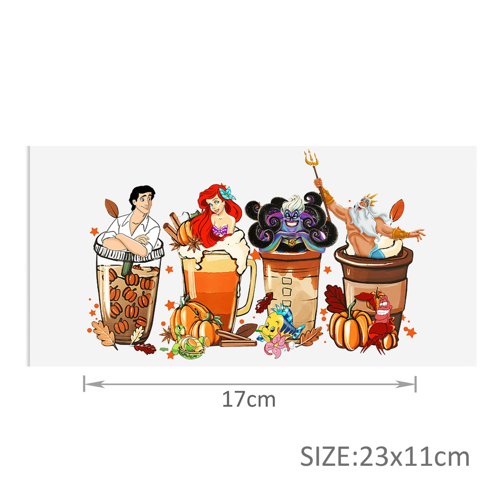 Disney 16oz DTF Sticker For Cups Cool UV Wrap Transfer Sticker Labels DIY Logo - Image 3
