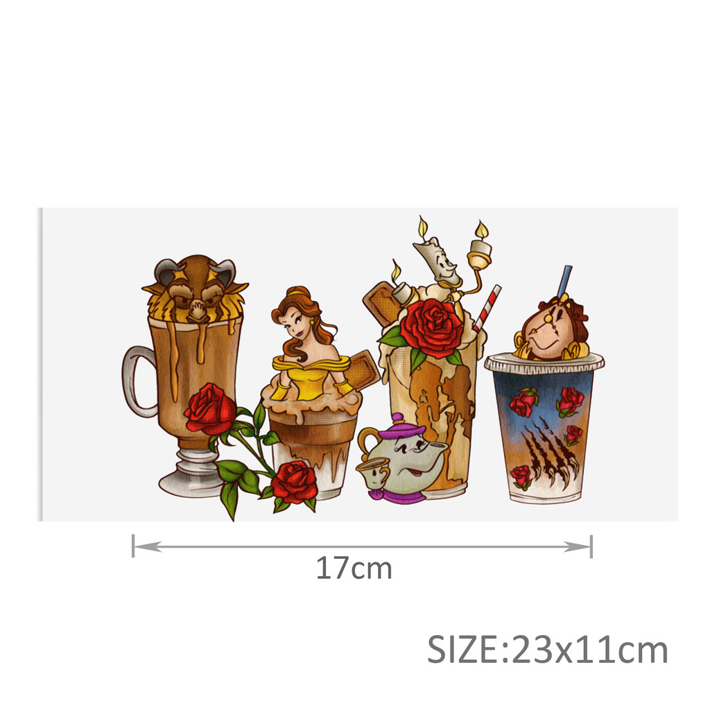 Disney 16oz DTF Sticker For Cups Cool UV Wrap Transfer Sticker Labels DIY Logo - Image 6