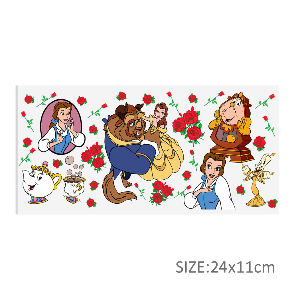 Disney 16oz DTF Sticker For Cups Cool UV Wrap Transfer Sticker Labels DIY Logo - Image 24