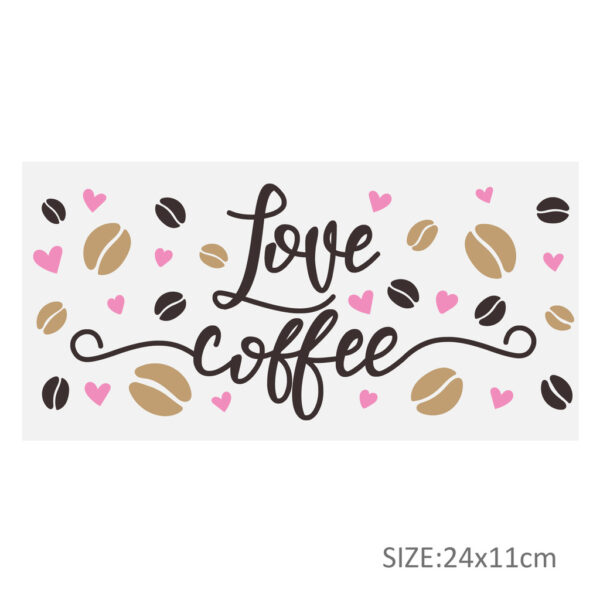 Candy Coffee UV DTF Sticker For 16oz Cups Wrap Transfer Sticker Labels DIY Logo - Image 12