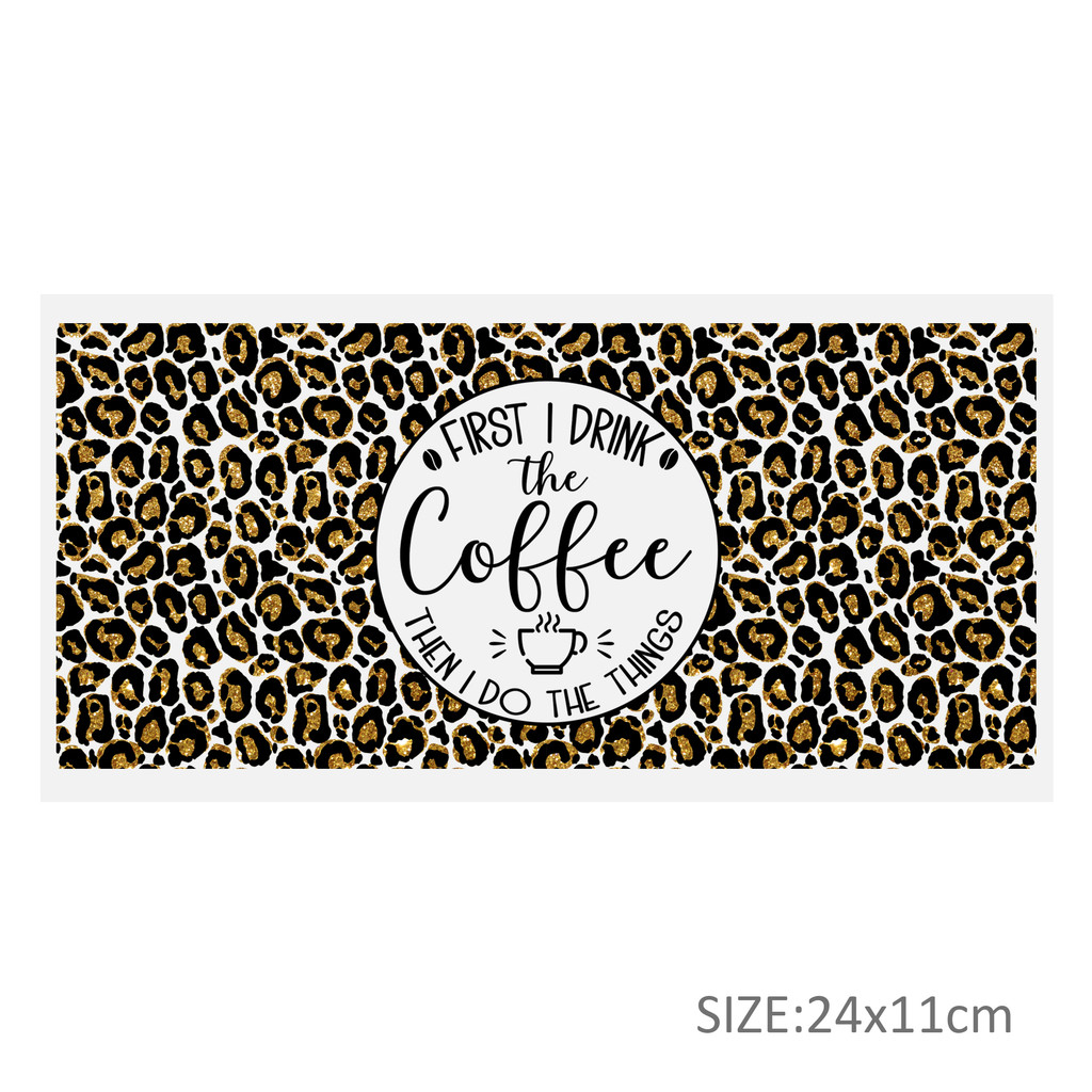 Candy Coffee UV DTF Sticker For 16oz Cups Wrap Transfer Sticker Labels DIY Logo - Image 15