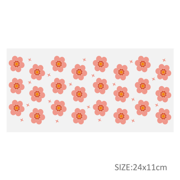 Geometric Patterns UV DTF Sticker For 16oz Cups Wrap Transfer Sticker Labels DIY Logo - Image 2