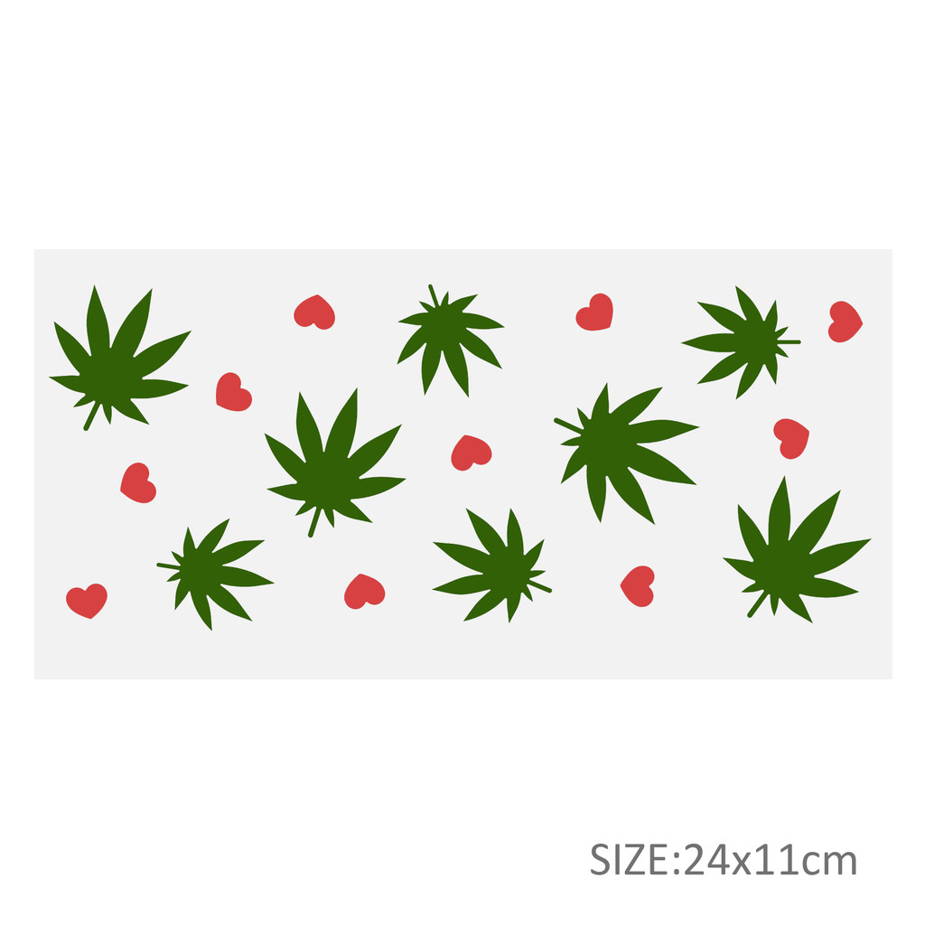 Fruit Series 16oz DTF Sticker Cup Cool UV Wrap Transfer Sticker Label Logo - Image 3