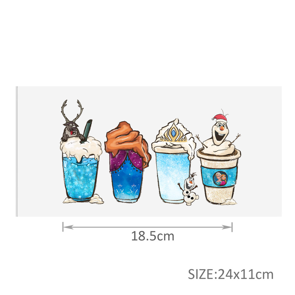 Disney 16oz DTF Sticker For Cups Cool UV Wrap Transfer Sticker Labels DIY Logo - Image 33