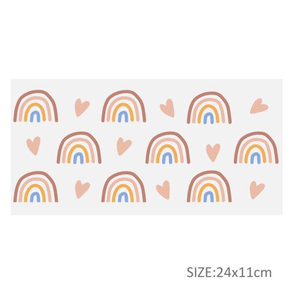 Geometric Patterns UV DTF Sticker For 16oz Cups Wrap Transfer Sticker Labels DIY Logo - Image 10
