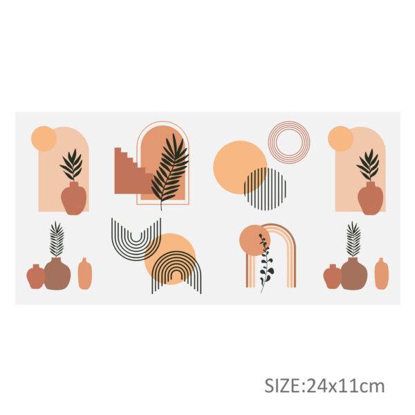Geometric Patterns UV DTF Sticker For 16oz Cups Wrap Transfer Sticker Labels DIY Logo - Image 11