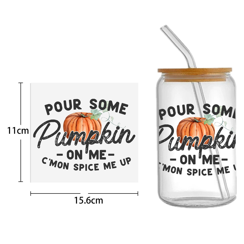 Butterfly 16oz DTF Sticker For Cups Cool Personalize UV Wrap Transfer Sticker Labels DIY Logo - Image 3