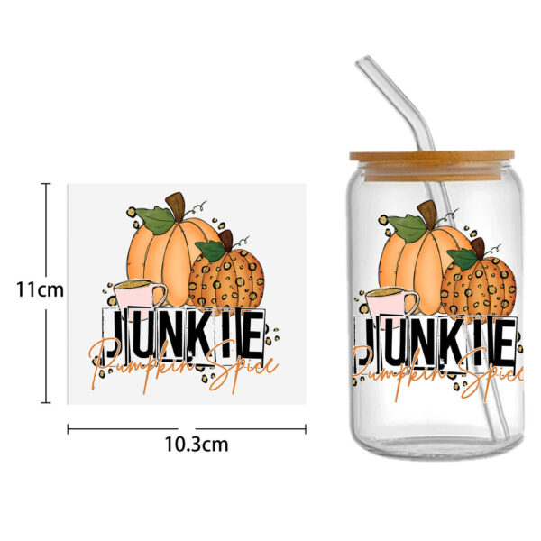 Butterfly 16oz DTF Sticker For Cups Cool Personalize UV Wrap Transfer Sticker Labels DIY Logo - Image 4
