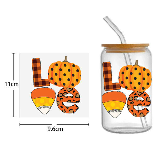 Butterfly 16oz DTF Sticker For Cups Cool Personalize UV Wrap Transfer Sticker Labels DIY Logo - Image 5