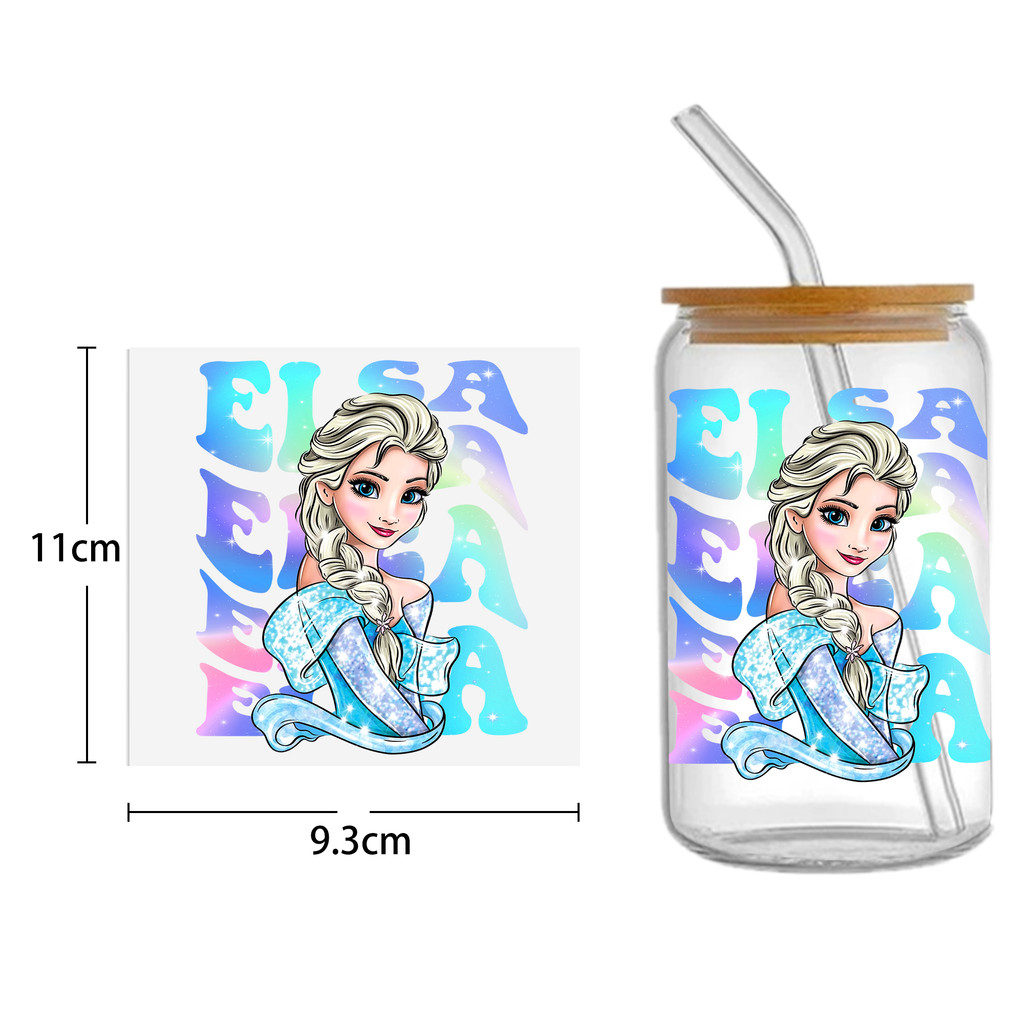 Disney Princess Villains DTF Sticker Cups Cool UV Wrap Transfer Sticker Labels - Image 8