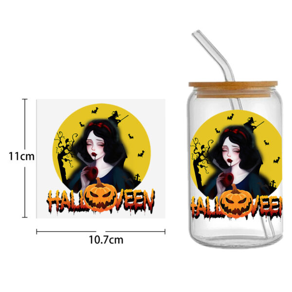Disney Princess Villains DTF Sticker Cups Cool UV Wrap Transfer Sticker Labels - Image 11