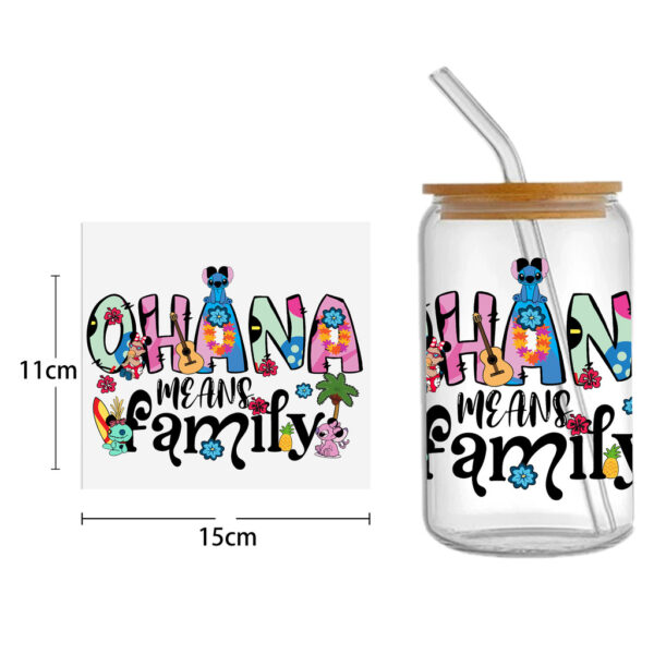 Disney Princess Villains DTF Sticker Cups Cool UV Wrap Transfer Sticker Labels - Image 17