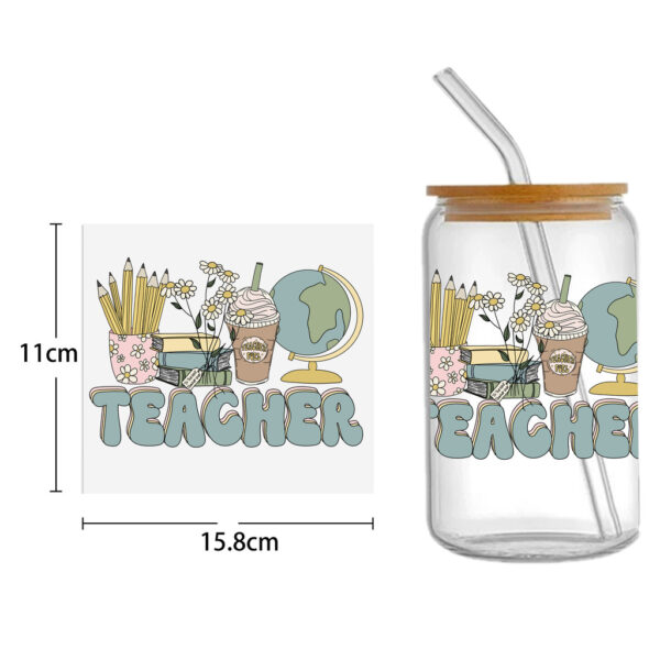 Butterfly 16oz DTF Sticker For Cups Cool Personalize UV Wrap Transfer Sticker Labels DIY Logo - Image 6