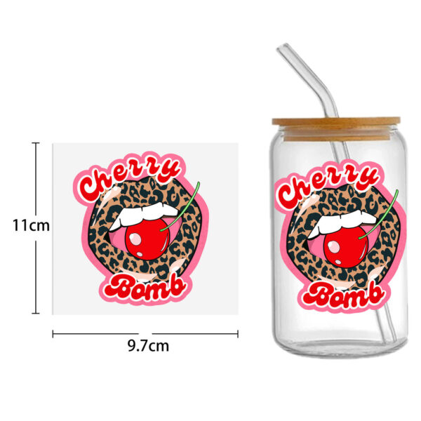 Butterfly 16oz DTF Sticker For Cups Cool Personalize UV Wrap Transfer Sticker Labels DIY Logo - Image 7
