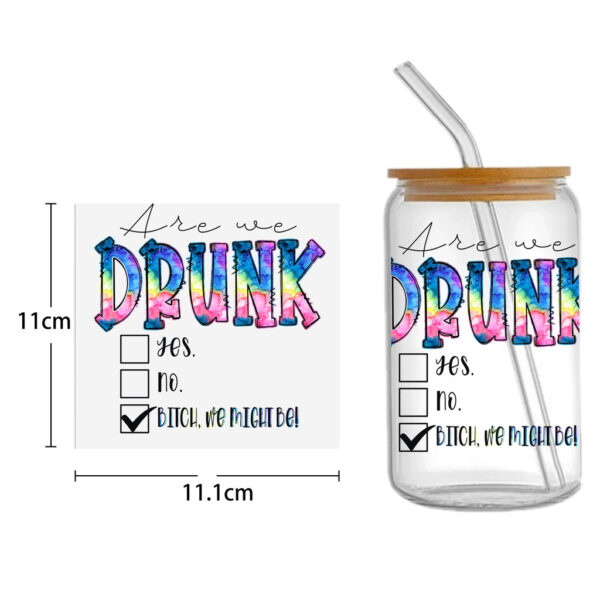 Butterfly 16oz DTF Sticker For Cups Cool Personalize UV Wrap Transfer Sticker Labels DIY Logo - Image 8