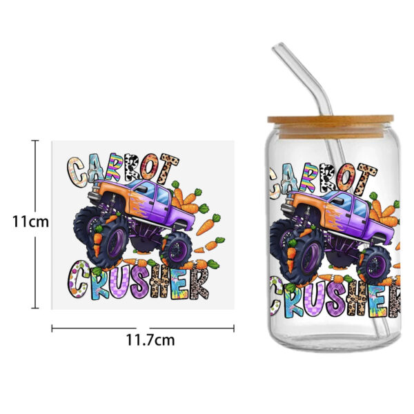 Butterfly 16oz DTF Sticker For Cups Cool Personalize UV Wrap Transfer Sticker Labels DIY Logo - Image 10