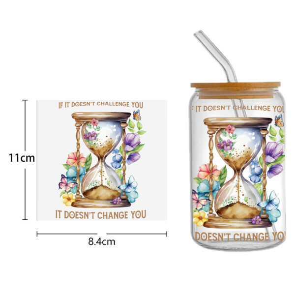 Butterfly 16oz DTF Sticker For Cups Cool Personalize UV Wrap Transfer Sticker Labels DIY Logo - Image 16