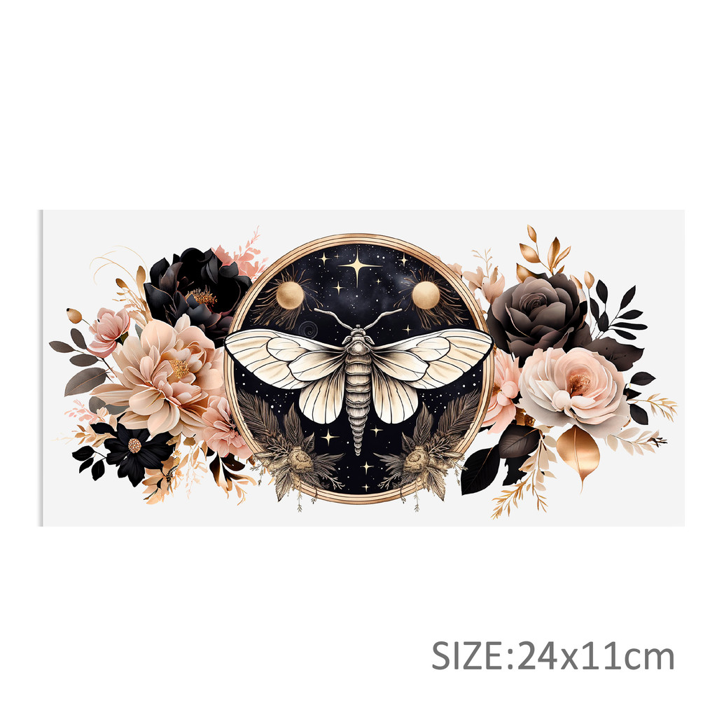 Butterfly UV DTF Sticker For 16oz Cups Wrap Transfer Sticker Labels DIY Logo - Image 5