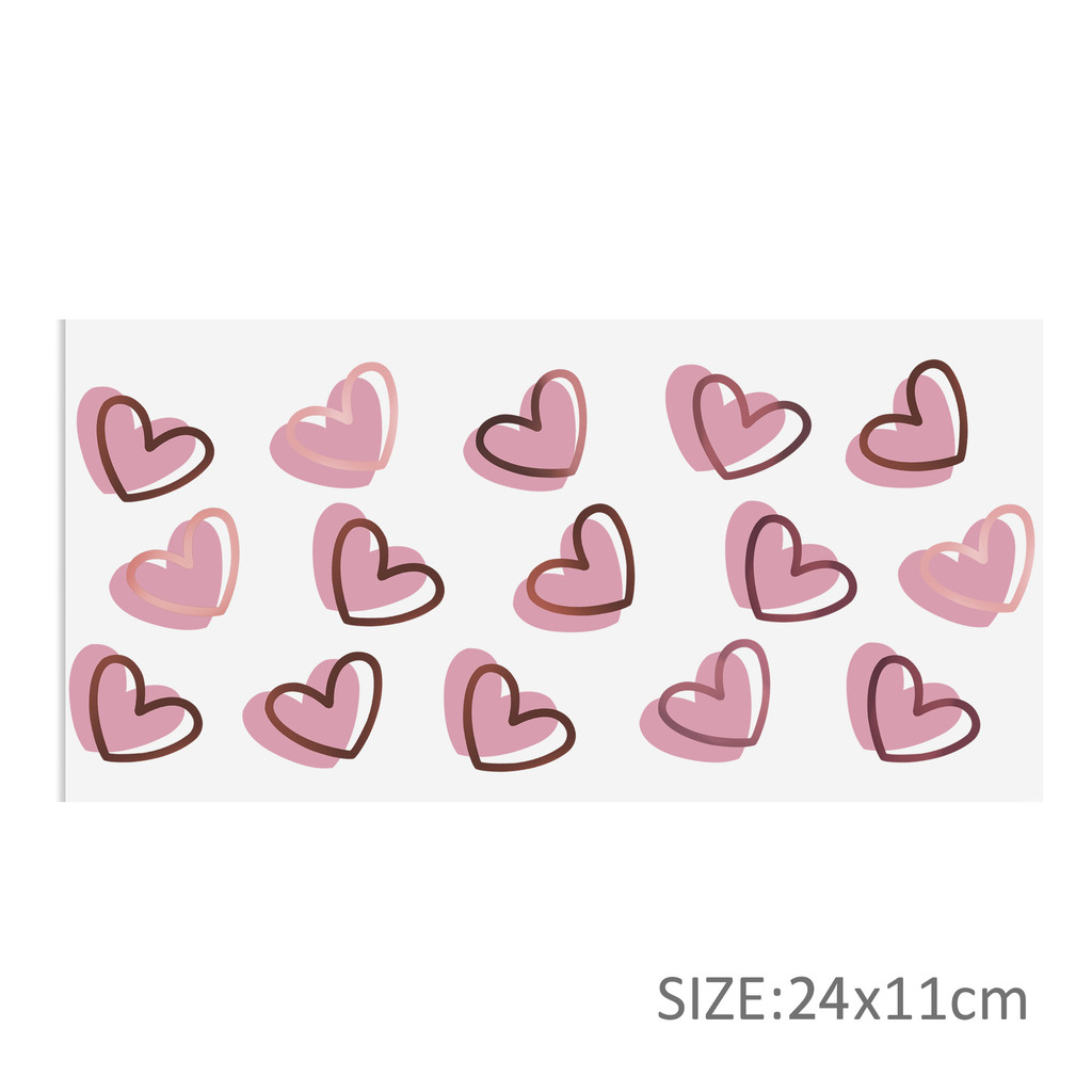 Geometric Patterns UV DTF Sticker For 16oz Cups Wrap Transfer Sticker Labels DIY Logo - Image 13