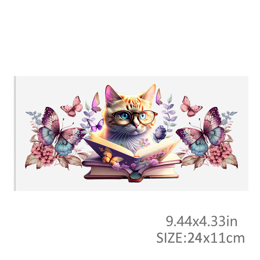 Butterfly UV DTF Sticker For 16oz Cups Wrap Transfer Sticker Labels DIY Logo - Image 12