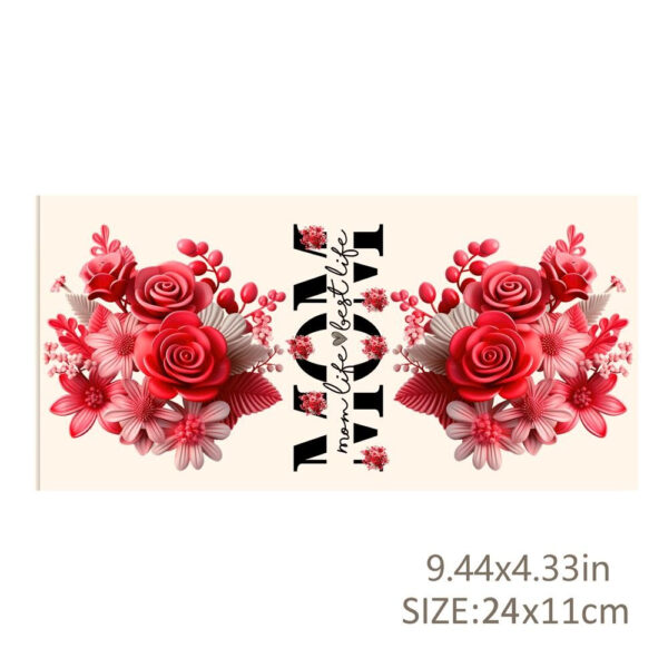Plant Stickers UV DTF Sticker For 16oz Cups Transfer Sticker Labels DIY Logo - Image 11