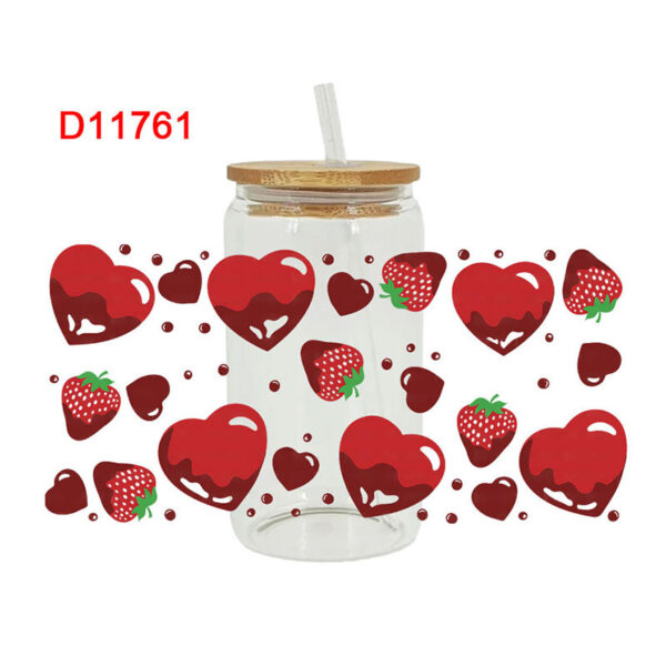 UV DTF Transfer Sticker For The 16oz Glasses Wraps Cup Can DIY Waterproof - Image 4