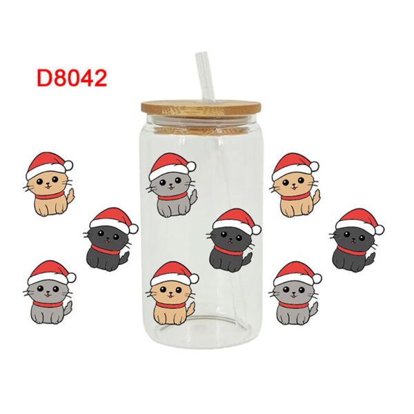 UV DTF Transfer Sticker Cartoon Animals For The 16oz Glasses Wraps Cup Can DIY Waterproof - Image 5