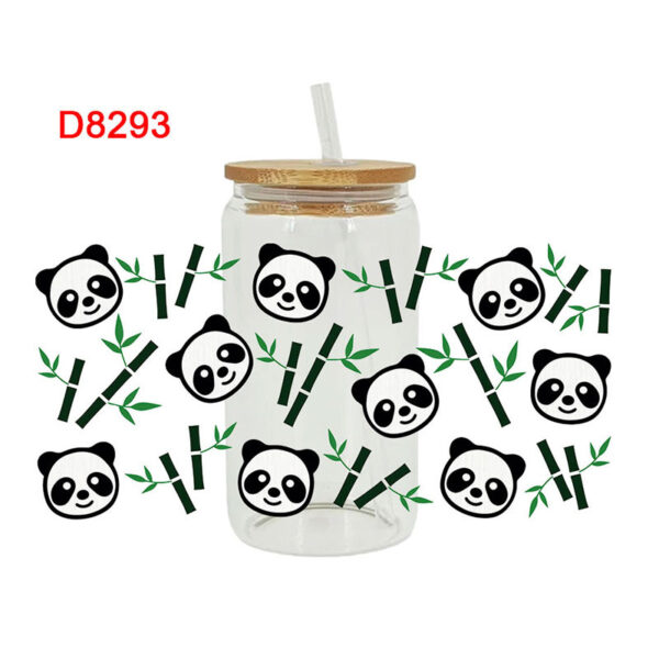 UV DTF Transfer Sticker Cartoon Animals For The 16oz Glasses Wraps Cup Can DIY Waterproof - Image 8