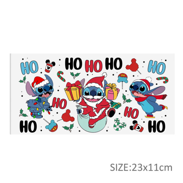 Disney Lilo And Stitch UV DTF Sticker For 16oz Cups Wrap Transfer Sticker Labels Logo - Image 14