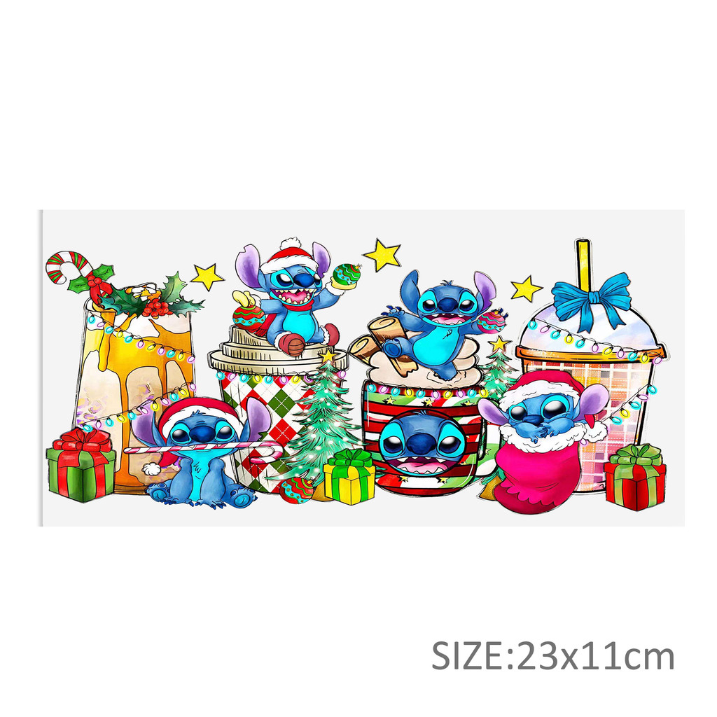 Disney Lilo And Stitch UV DTF Sticker For 16oz Cups Wrap Transfer Sticker Labels Logo - Image 15