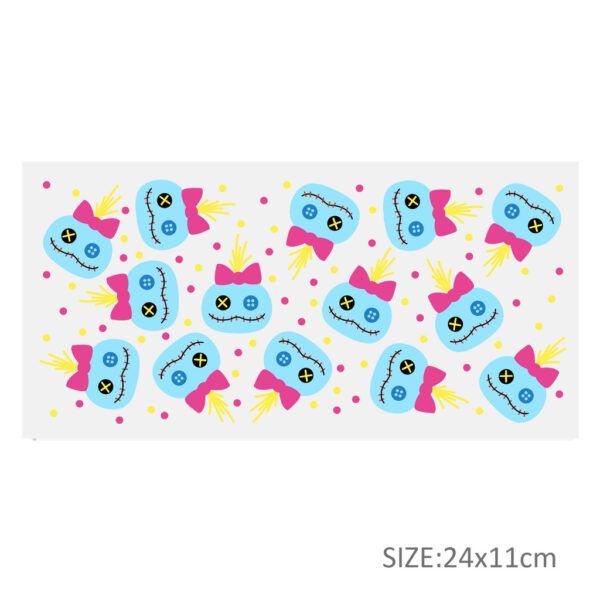 Disney Lilo And Stitch UV DTF Sticker For 16oz Cups Wrap Transfer Sticker Labels Logo - Image 22
