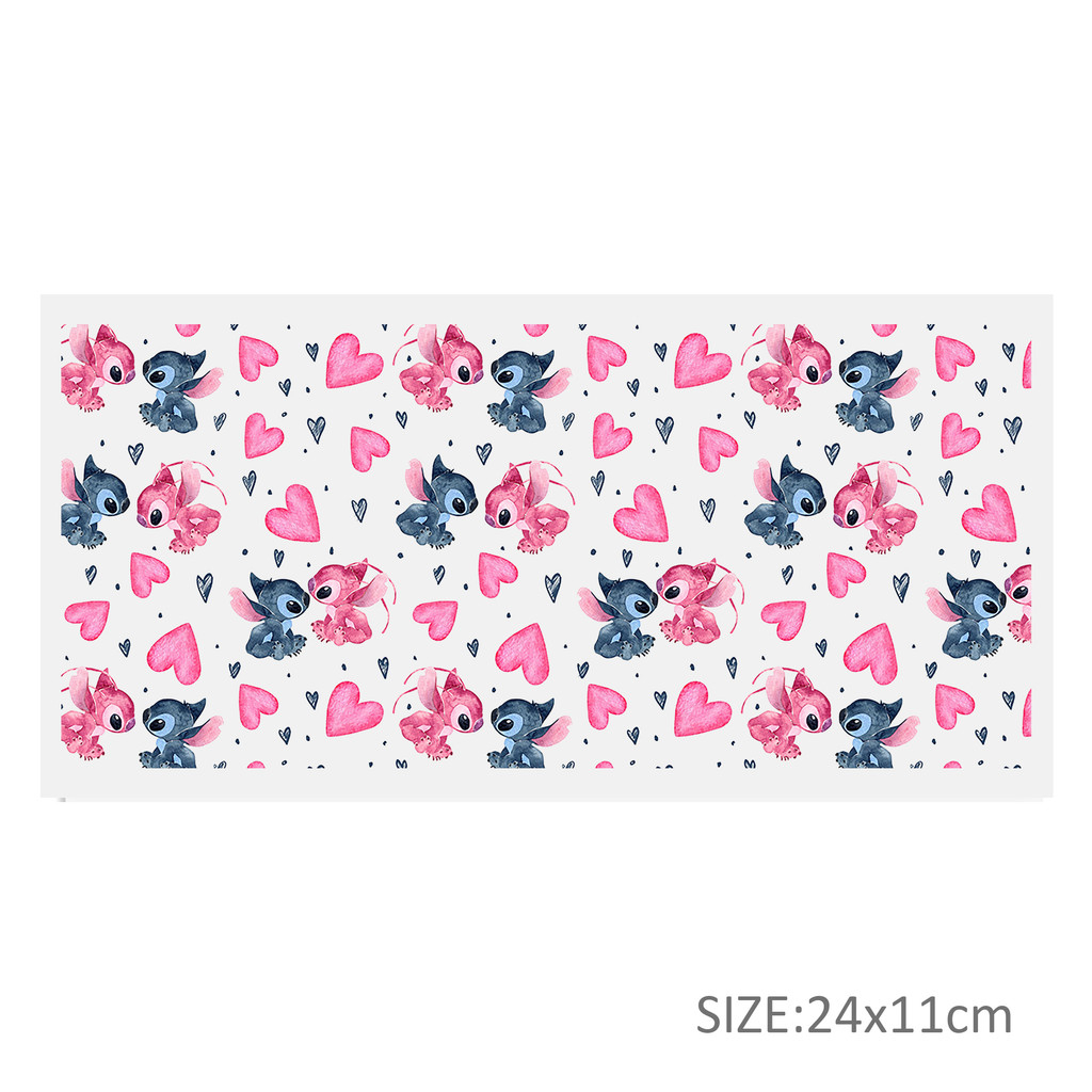 Disney Lilo And Stitch UV DTF Sticker For 16oz Cups Wrap Transfer Sticker Labels Logo - Image 23