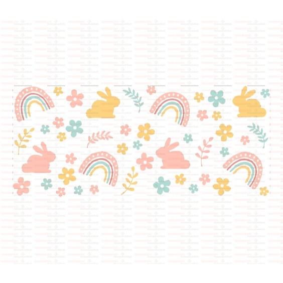 Beautiful Butterfly Flower UV DTF Cups Wrap Sticker DIY Label Transfer Sticker Print - Image 11