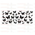Beautiful Butterfly Flower UV DTF Cups Wrap Sticker DIY Label Transfer Sticker Print - Image 35
