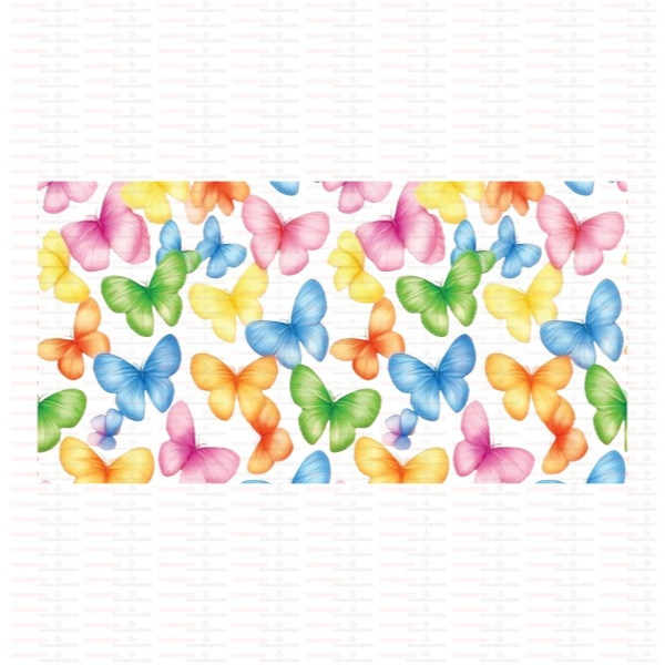 Beautiful Butterfly Flower UV DTF Cups Wrap Sticker DIY Label Transfer Sticker Print - Image 47
