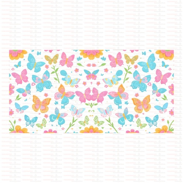Beautiful Butterfly Flower UV DTF Cups Wrap Sticker DIY Label Transfer Sticker Print - Image 66