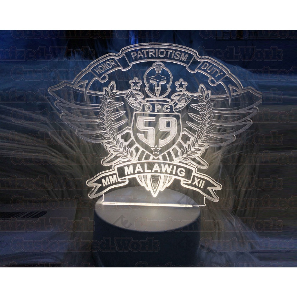 CUSTOMIZED MODERN LED LIGHTED TROPHY, TOKEN, PLAQUE & LAMPARA of Logo /Photo Engrave with your name - Image 7