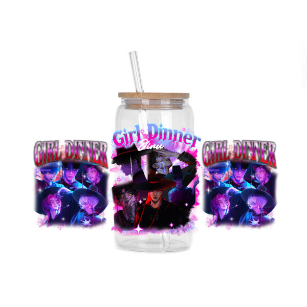 30 Style of Kpop Boy Band Design 3D UV DTF 16oz Cup Wraps Demon Inspired Hunter Girl Anime Fan 3D Transfers Stickers - Image 4