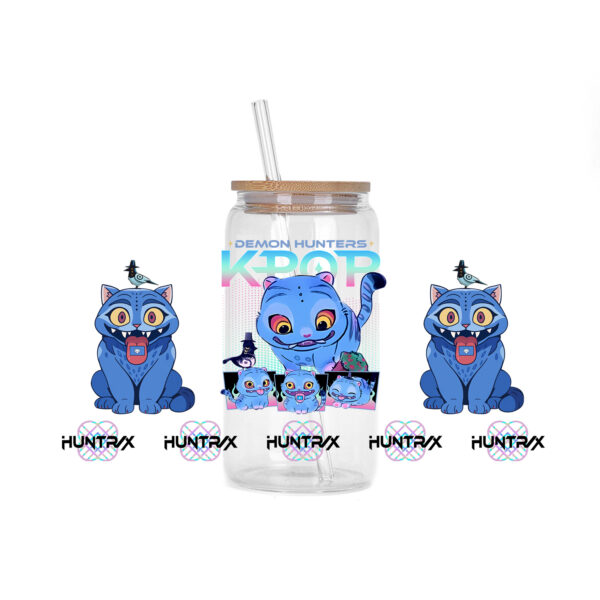 30 Style of Kpop Boy Band Design 3D UV DTF 16oz Cup Wraps Demon Inspired Hunter Girl Anime Fan 3D Transfers Stickers - Image 9