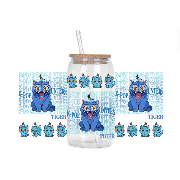 30 Style of Kpop Boy Band Design 3D UV DTF 16oz Cup Wraps Demon Inspired Hunter Girl Anime Fan 3D Transfers Stickers - Image 16