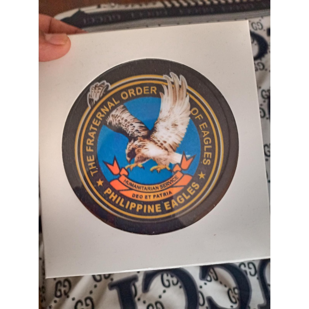EMBLED - The Fraternal Order of Eagles - PE - Car LED Sticker w/ 3pcs Free AA Batteries - Image 3