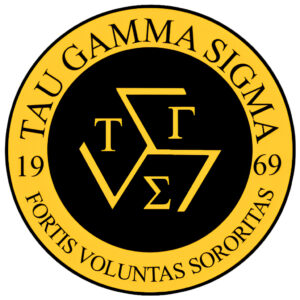 Tau Gamma Phi Logo car/motorcycle High Quality UV DTF sticker