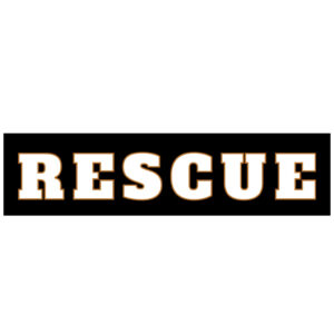 RESCUE High Quality UV DTF Stickers