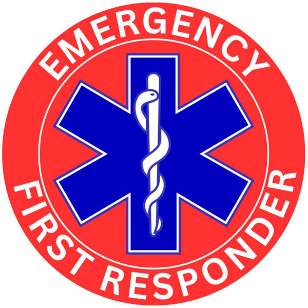 EFR (Emergency First Responder) Star of Life Logo High Quality UV DTF Stickers - Image 5