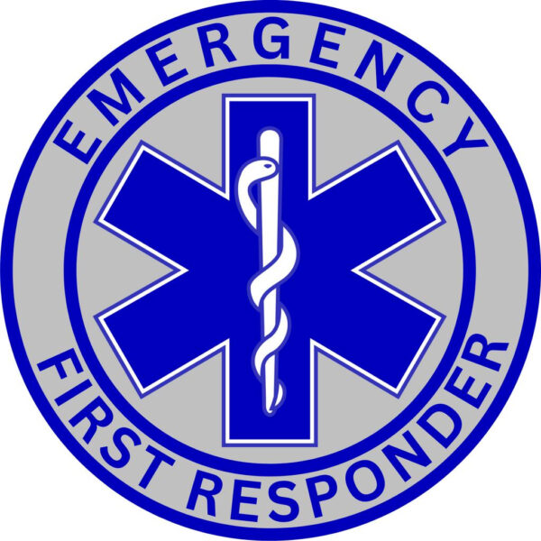 EFR (Emergency First Responder) Star of Life Logo High Quality UV DTF Stickers - Image 8