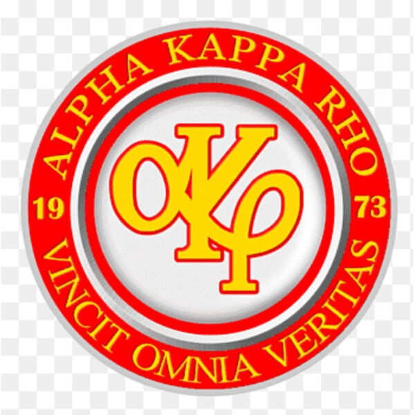 Alpha Kappa Rho car/ motorcycle High Quality UV DTF sticker