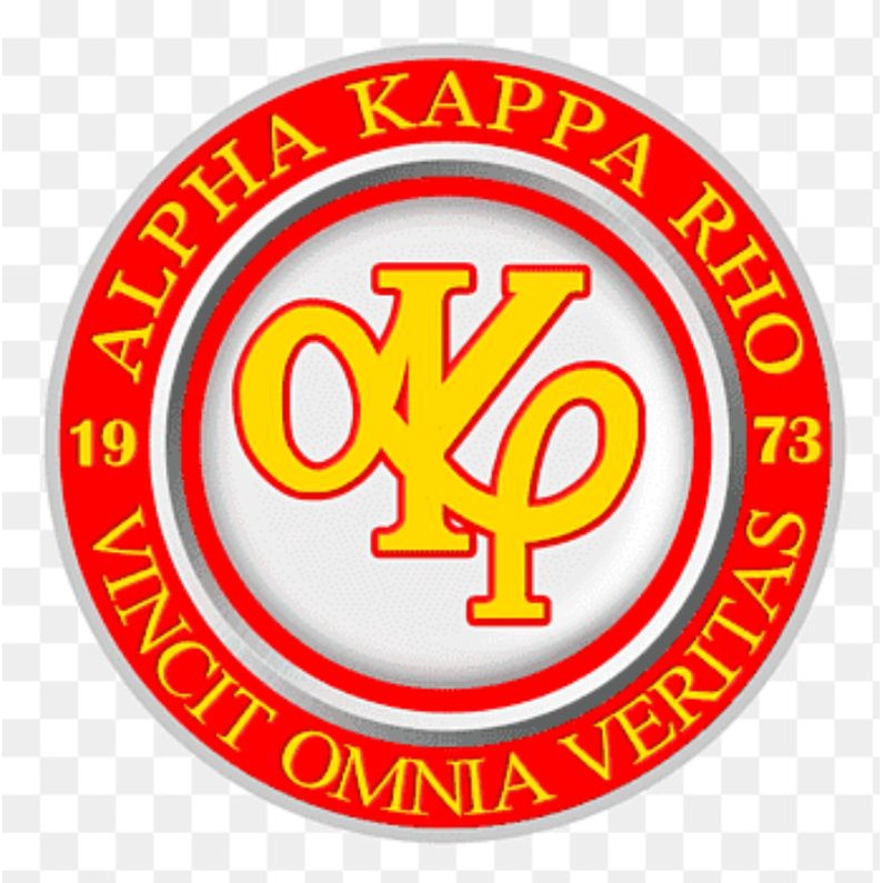 Alpha Kappa Rho car/ motorcycle High Quality UV DTF sticker