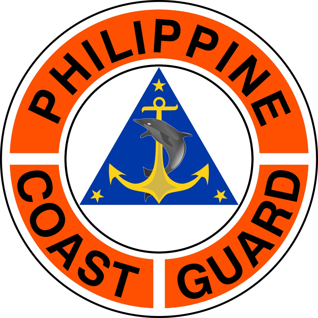Phil Coast Guard Logo High Quality UV DTF Stickers